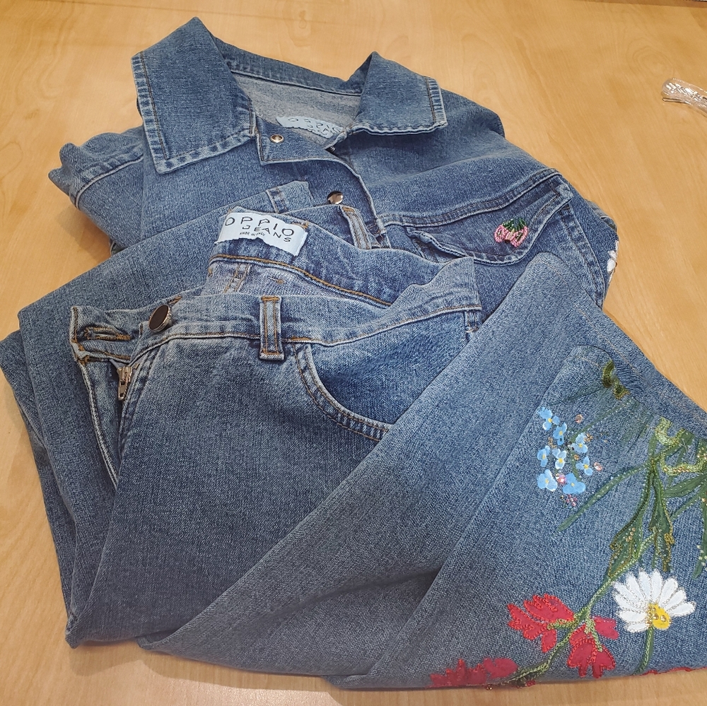 Jeans jacket an pants